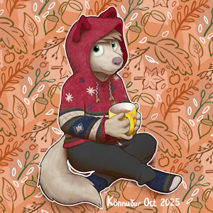 Sipping Cocio by Konnudur