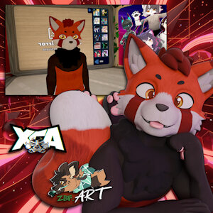 Matiorasu 3D Avatar - Conrade Comm by RazorFiredog