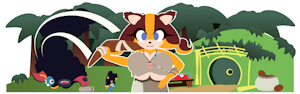 How do Sticks's big cow boobs stay in her shirt? by fibs