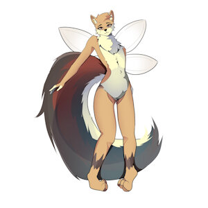 Lunaria the Fox Sprite by LunaArts123
