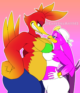 Bird Wives, Kazooie and Wave - [2025] by CABEZILLA142