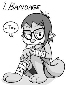 Iztober 2025 - 1. Bandage by thekzx