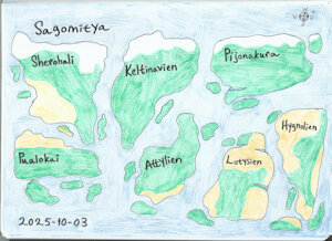 The Map of Sagomithya by KatarinaTheCat18