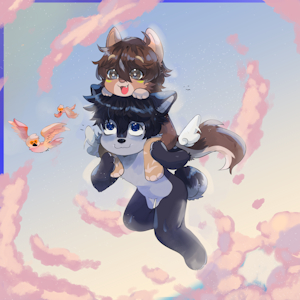 Daddy n’ Mixxy through the skies ~ 💕💕💕 by Mixterious