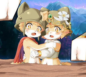 Hack & Chick Quicksand by Unholysoul