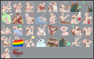 Zol Stickers (art) by Musuko42