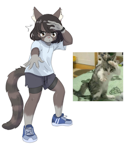 cat_pose by MrShin