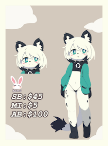 White Ocelot Adoptable [SOLD] by Mochicake85