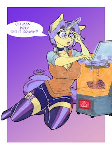 Amethyst Bloom (new OC) by WhiteLimon