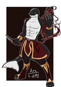 Blood mage by arcrose