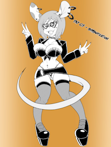 Kinktober Day 05 Bimbofication by Momothebunnyarts