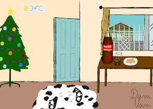 Calurosa Navidad by DamVan599