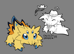 Spritz the Joltik by DarkEeveeon