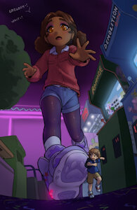 Cassie's chase by AlloyRabbit