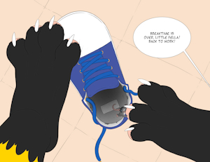 Back to work! by Sparkythechu