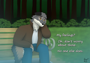 My feelings? by RoyTyRex