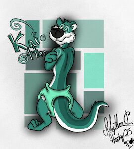 A Gift for Kaio Otter by RhythmCHusky94