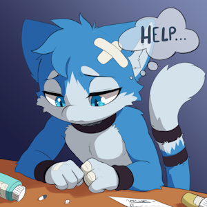 Senpai needs help by BiteSizedCookie
