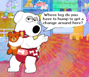 stupid dog! you made me look bad by harleyfunnycat