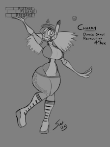 Fanart Fun - Charmy by GrayscaleRain