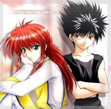 hiei & kurama  by shaneenamcgee