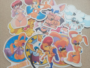 Stickers! by MobianMonster