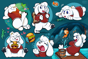 Doodle Page - Lagombi by PocketPaws