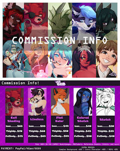 ✦ COMMISSION INFO ✦ by Th3Geo