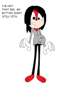 Ziggy's maternity outfit fail by punkfrommarz89