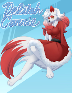 Delilah Carrie Print by LilacBlaze