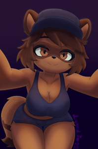 Riley the Raccoon by LemLim22