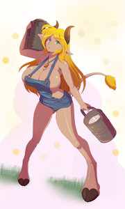 Leona Halloween by Yoseisan by UnusualUnity