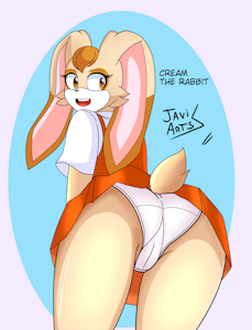 Teenager Cream the Rabbit by JavithecyborgGX20