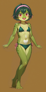 Sexy Bikini Tamina by ManicMoon