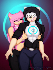 SilAtrice: She's The Lois To His Superman by Silverfantastic