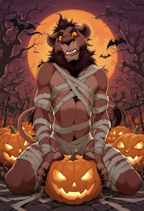 [AI] Halloween Nuka!! by MajorLionhunk