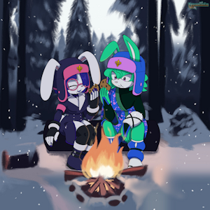 Commission: Wintry Snack by Pepamint0