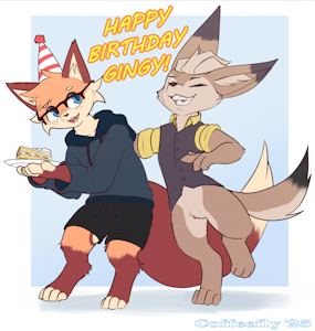 Happy Birthday Gingy! by CoffeeFly