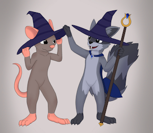 Wizard Training by WarlockRaccoon