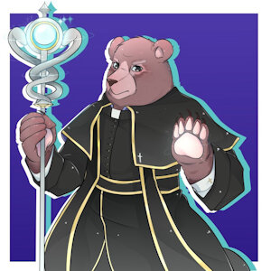Magician bear by medusa