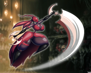The Mighty Skarrsinger Karmelita. by 9puzzle