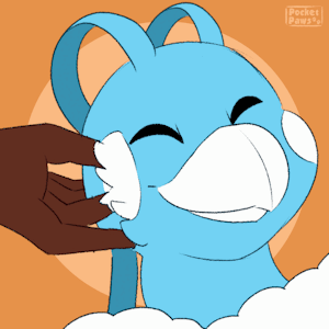 (Animated!) Pet the Birb! by PocketPaws