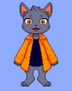 Pixel Kitty by jamesfoxbr