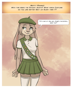 Ast the Cast #272 - Sexy Holloween Costum Melody by cheetahjab