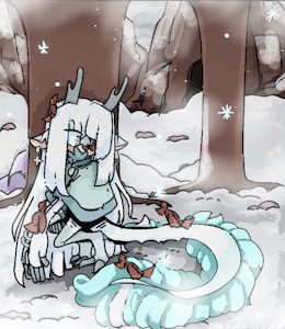 Keeping warm by Lizabuguwu