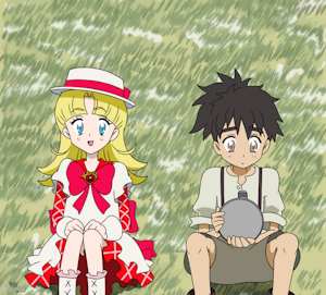 Nadja and Kennosuke by MozzlynArts