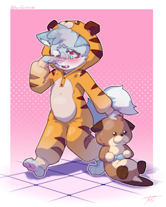 Sleepy Little Wolfie by XperimentSS