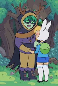 Fionna and Hunter by Itoruna
