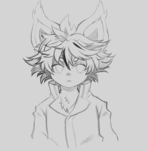 Friend's Sketch by BiteSizedCookie