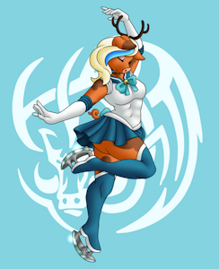 Sailor Pig - Freezing Twirl by CottonCaramel